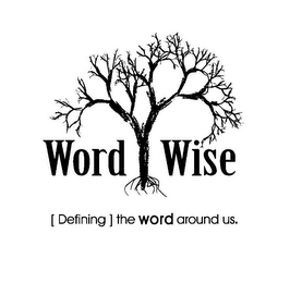 WORD WISE [DEFINING] THE WORD AROUND US. logo