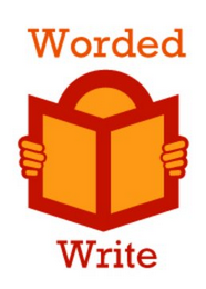 WORDED WRITE logo