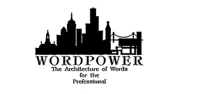 WORDPOWER THE ARCHITECTURE OF WORDS FORTHE PROFESSIONAL logo