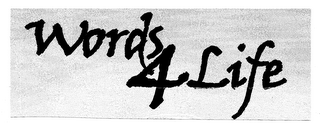 WORDS 4 LIFE logo