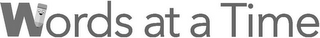 WORDS AT A TIME logo