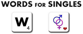 WORDS FOR SINGLES W 4 logo