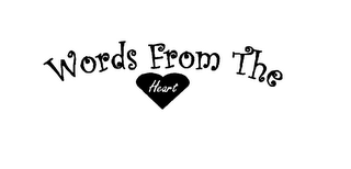 WORDS FROM THE HEART logo