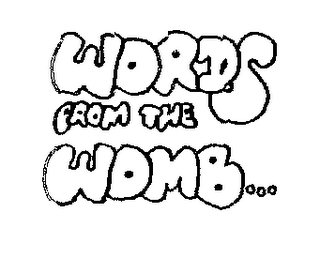 WORDS FROM THE WOMB... logo