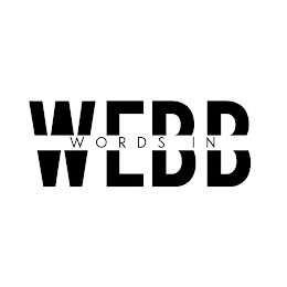 WORDS IN WEBB logo