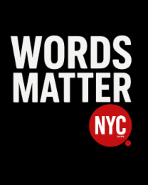 WORDS MATTER NYC EST. 1674 logo
