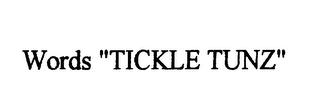 WORDS "TICKLE TUNZ" logo