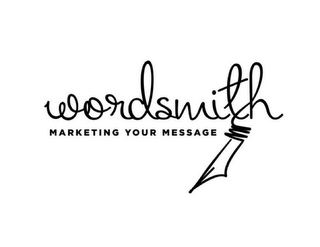 WORDSMITH MARKETING YOUR MESSAGE logo