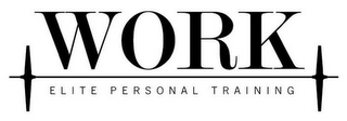 WORK ELITE PERSONAL TRAINING logo