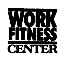 WORK FITNESS CENTER logo