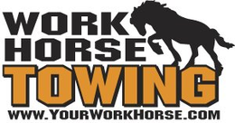 WORK HORSE TOWING WWW.YOURWORKHORSE.COM logo