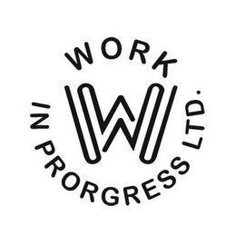 WORK IN PROGRESS LTD. W logo