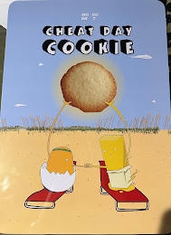 WORK OUT CHEAT DAY COOKIE logo