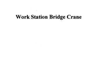 WORK STATION BRIDGE CRANE logo