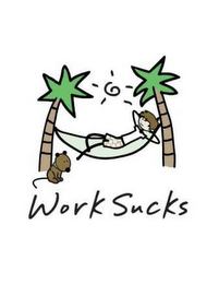 WORK SUCKS logo