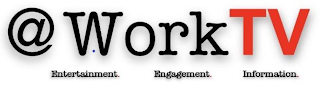 @ WORK TV ENTERTAINMENT. ENGAGEMENT. INFORMATION. logo
