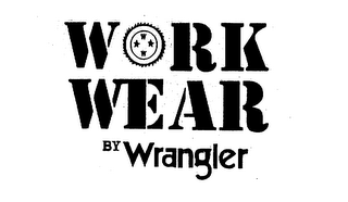 WORK WEAR BY WRANGLER logo