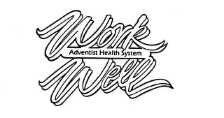 WORK WELL ADVENTIST HEALTH SYSTEM logo