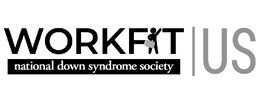 WORKFIT NATIONAL DOWN SYNDROME SOCIETY US logo