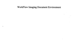 WORKFLOW IMAGING DOCUMENT ENVIRONMENT logo