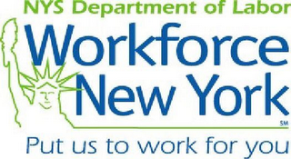 WORKFORCE NEW YORK PUT US TO WORK FOR YOU logo
