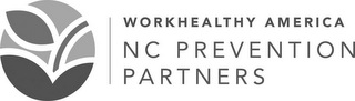 WORKHEALTHY AMERICA NC PREVENTION PARTNERS logo