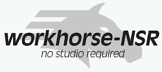 WORKHORSE-NSR NO STUDIO REQUIRED logo