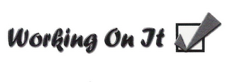 WORKING ON IT logo