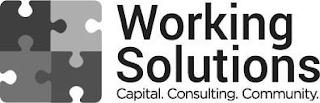 WORKING SOLUTIONS CAPITAL. CONSULTING. COMMUNITY. logo