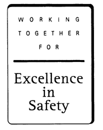 WORKING TOGETHER FOR EXCELLENCE IN SAFETY logo