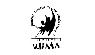 WORKING TOGETHER TO MAKE THINGS RIGHT PROJECT UJIMA logo