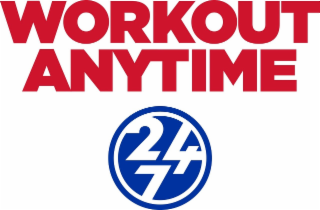 WORKOUT ANYTIME 24 7 logo
