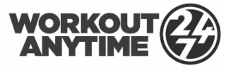 WORKOUT ANYTIME 24 7 logo