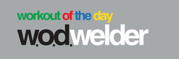 WORKOUT OF THE DAY W.O.D.WELDER logo