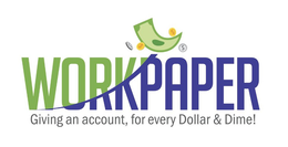 WORKPAPER GIVING AN ACCOUNT, FOR EVERY DOLLAR & DIME! logo