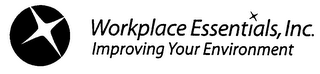 WORKPLACE ESSENTIALS, INC. IMPROVING YOUR ENVIRONMENT logo