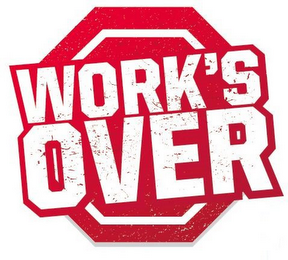 WORK'S OVER logo