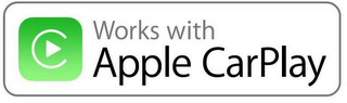 WORKS WITH APPLE CARPLAY logo