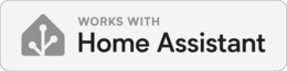 WORKS WITH HOME ASSISTANT logo