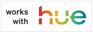 WORKS WITH HUE logo