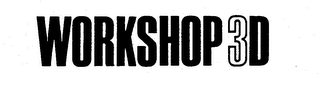 WORKSHOP 3D logo