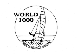 WORLD 1000 FROM FLORIDA TO VIRGINIA logo
