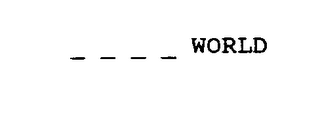 WORLD logo