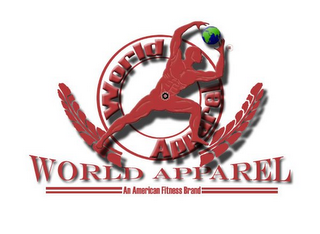 WORLD APPAREL WORLD APPAREL - AN AMERICAN FITNESS BRAND logo