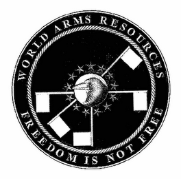 WORLD ARMS RESOURCES FREEDOM IS NOT FREE logo