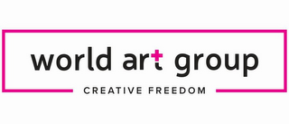 WORLD ART GROUP CREATIVE FREEDOM logo