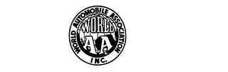 WORLD AUTOMOBILE ASSOCIATION INC. AA logo