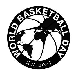 WORLD BASKETBALL DAY EST. 2023 logo