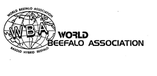 WORLD BEEFALO ASSOCIATION WBA BASOLO HYBRID BEEFALO logo