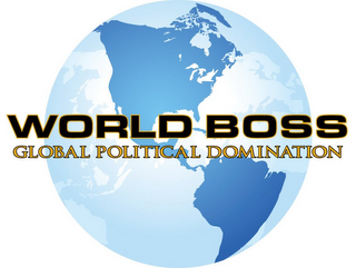 WORLD BOSS GLOBAL POLITICAL DOMINATION logo